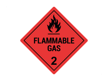 Flammable gas