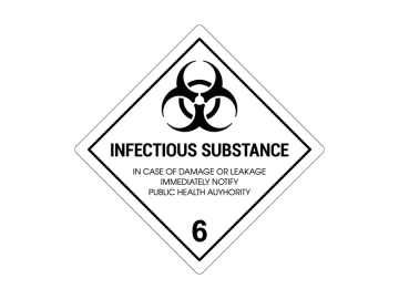 Infectious substance klasse 6