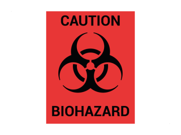Caution biohazard