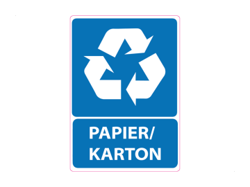 Recycle papier en karton