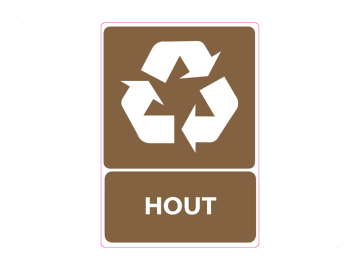 Recycle hout