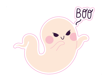 Feestdagen spook boo