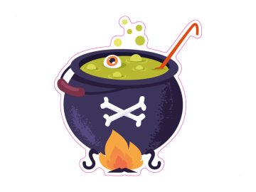 Feestdagen brouwsel in pot