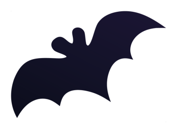 Feestdagen vleermuis