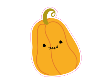 Feestdagen happy pumpkin