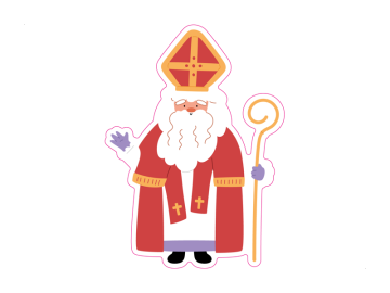 Feestdagen Sint zwaait