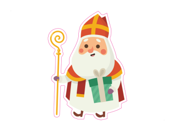 Feestdagen Sint met cadeau