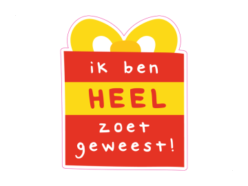 Feestdagen ik ben heel zoet geweest