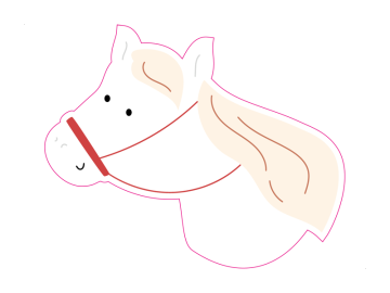 Feestdagen paard cute