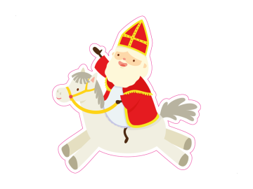 Feestdagen Sinterklaas op paard