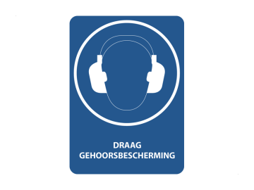 Draag gehoorbescherming