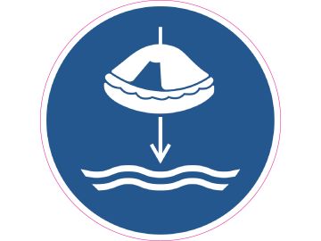 Laat de reddingsboot naar het water zakken (startvolgorde van de reddingsboot)