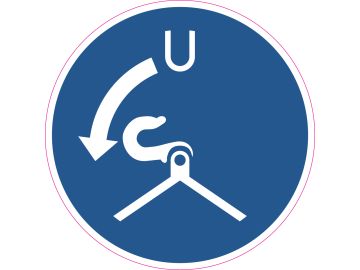 Maak de haken los die de reddingsboot vasthouden (startvolgorde van de reddingsboot)