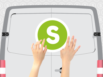 Bedrukte autostickers