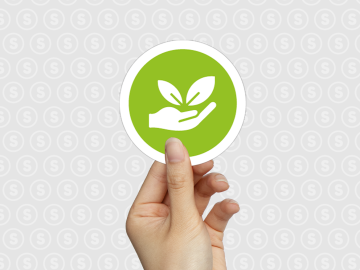 Milieuvriendelijke stickers