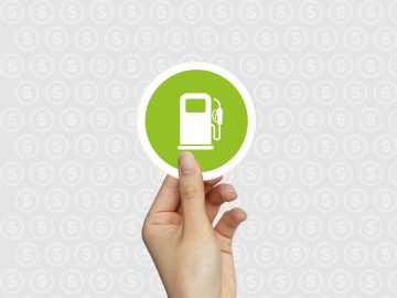 Benzine bestendige stickers