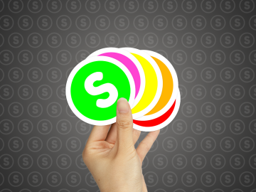 Fluorescerende stickers