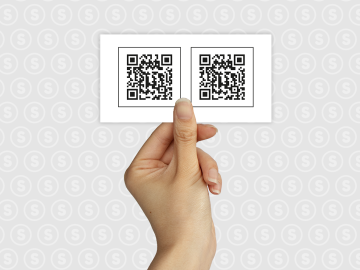 QR code stickers