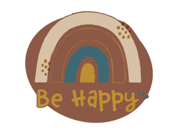 Muursticker Regenboog