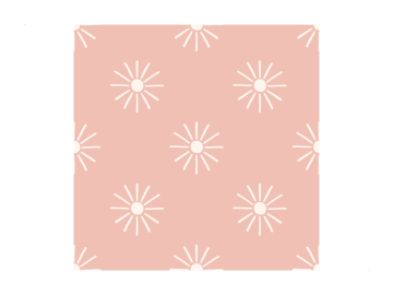 Muursticker patroon stippen oranje