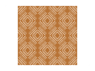 Muursticker patroon met ruit