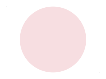 Muursticker cirkel licht roze