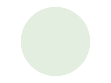 Muursticker cirkel pastel groen