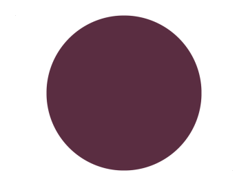 Muursticker cirkel bordaux