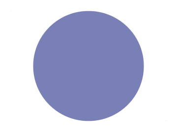 Muursticker cirkel pigeon blauw