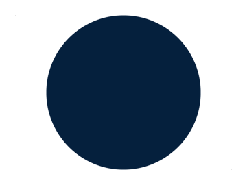 Muursticker cirkel donkerblauw