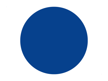 Muursticker cirkel navy blauw