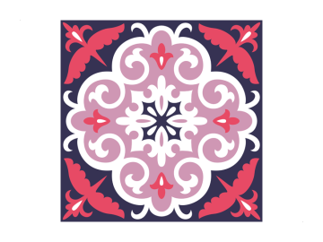 Muursticker patroon #03