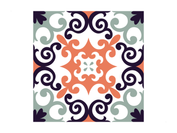 Muursticker patroon #05