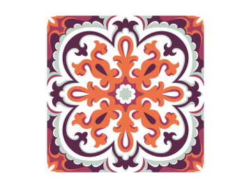 Muursticker patroon #06