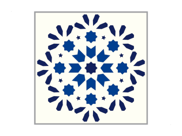 Muursticker patroon #15