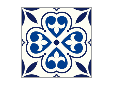 Muursticker patroon #17