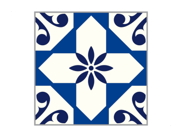 Muursticker patroon #18