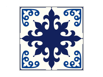 Muursticker patroon #19