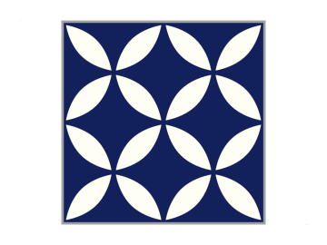 Muursticker patroon #20