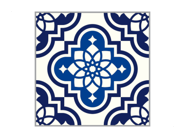 Muursticker patroon #23