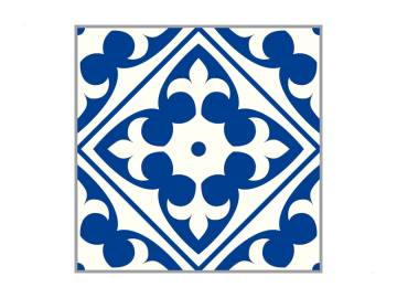 Muursticker patroon #33