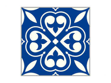 Muursticker patroon #34