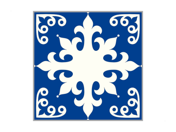 Muursticker patroon #36