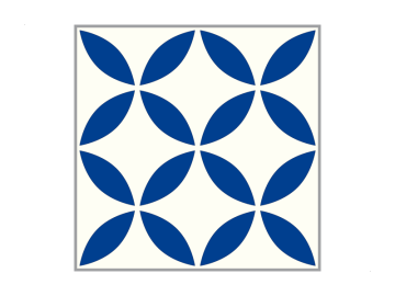 Muursticker patroon #37