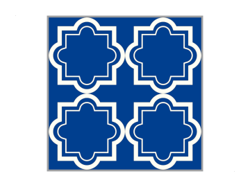 Muursticker patroon #38