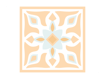 Muursticker patroon #44