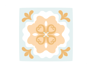 Muursticker patroon #48