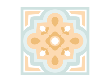 Muursticker patroon #50