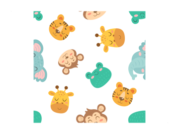 Muursticker patroon #60