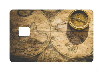 Pinpas kompas en kaart